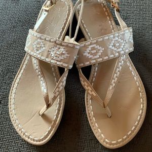 Marc Fisher Beige Sandals
